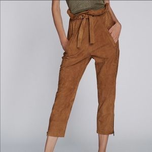 Marissa Webb Maxwell Suede Pants
